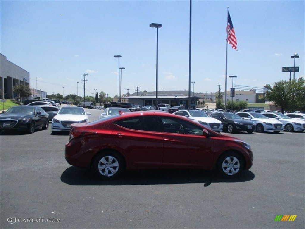 2016 Elantra SE - Red / Gray photo #9