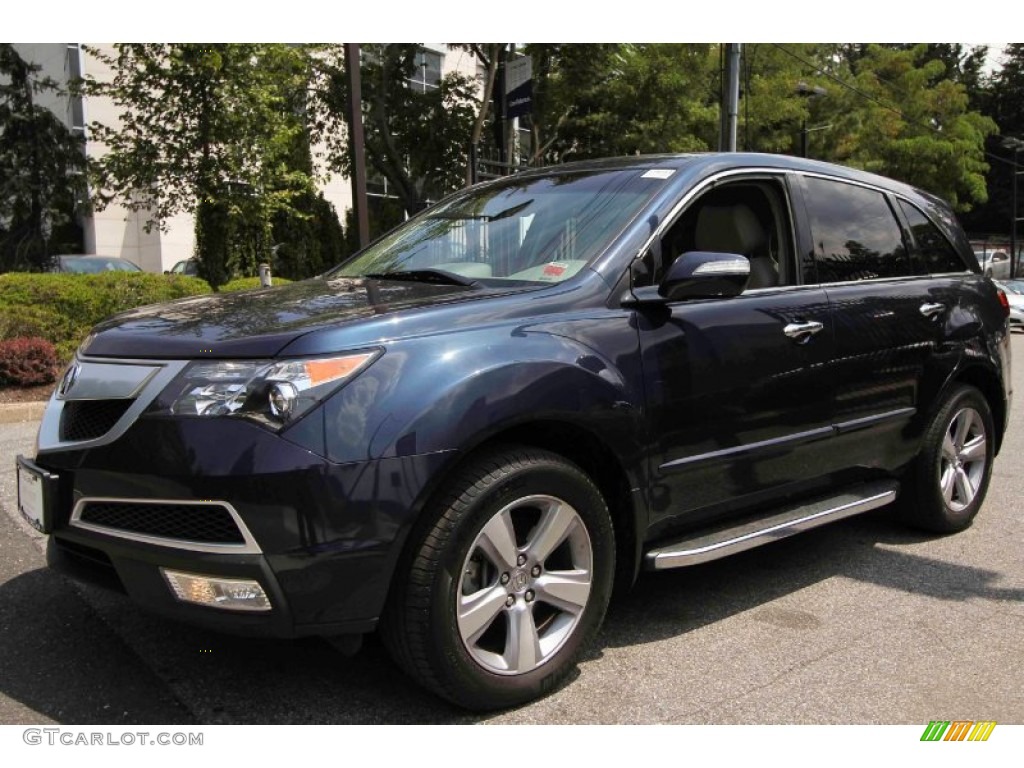 Bali Blue Pearl 2012 Acura MDX SH-AWD Technology Exterior Photo #105959376