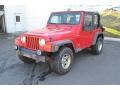 2004 Flame Red Jeep Wrangler Sport 4x4  photo #5