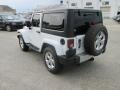 2014 Bright White Jeep Wrangler Sahara 4x4  photo #10