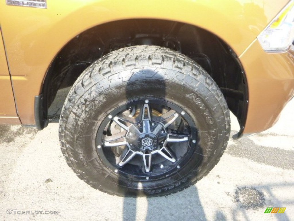 2012 Ram 1500 Sport Quad Cab 4x4 - Tequila Sunrise Pearl / Dark Slate Gray photo #2