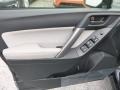 Gray 2016 Subaru Forester 2.5i Premium Door Panel