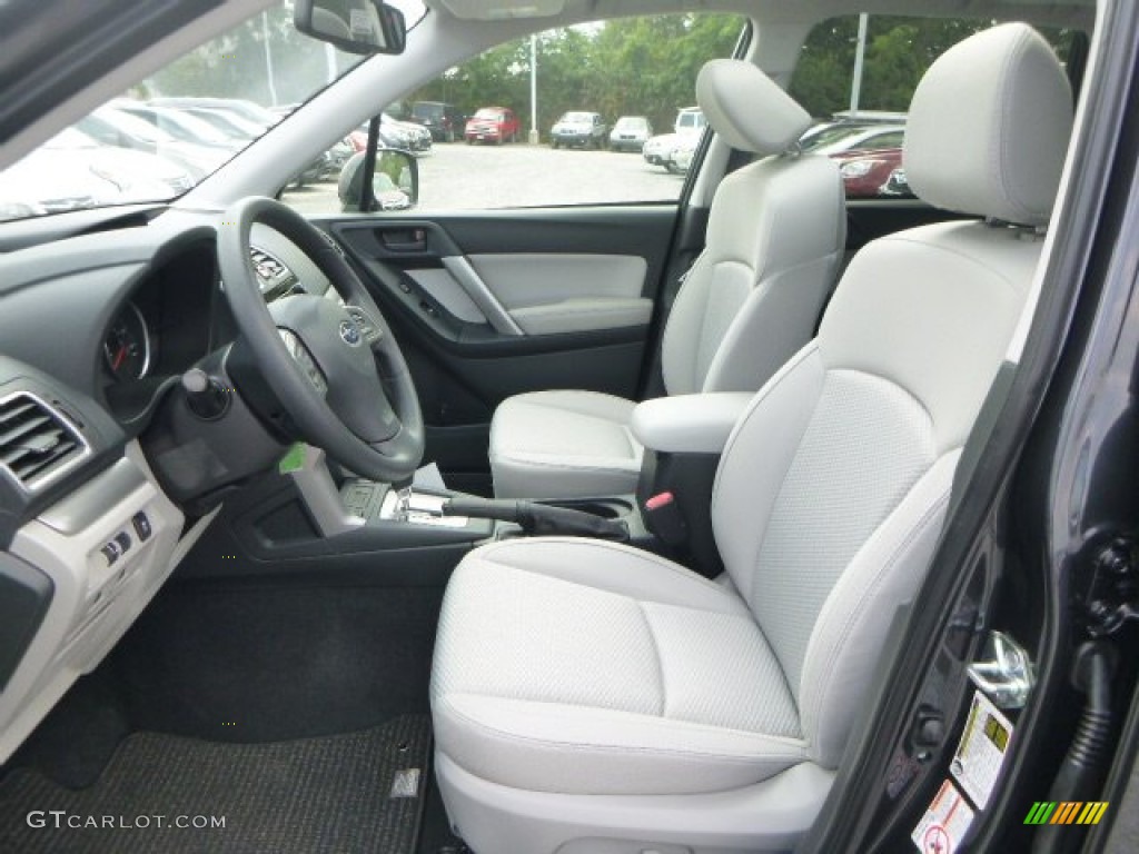 Gray Interior 2016 Subaru Forester 2.5i Premium Photo #105961689