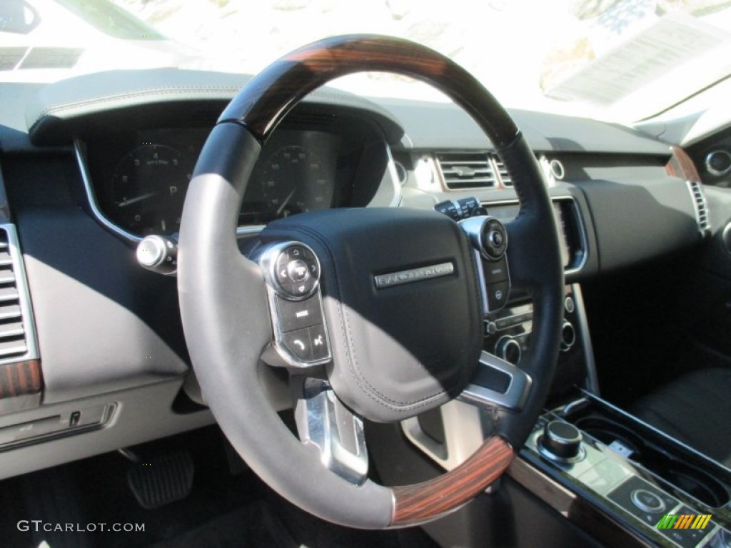 2014 Range Rover HSE - Santorini Black Metallic / Ebony/Ebony photo #14