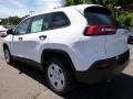 2016 Bright White Jeep Cherokee Sport  photo #3