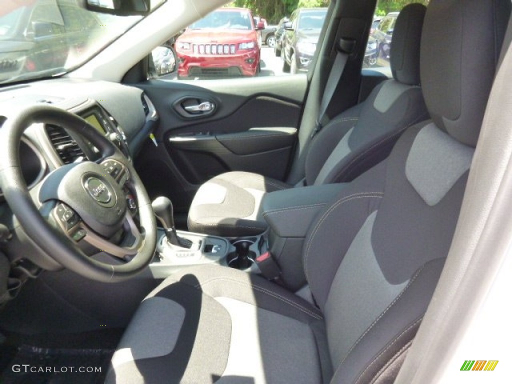 Black Interior 2016 Jeep Cherokee Sport Photo #105962742