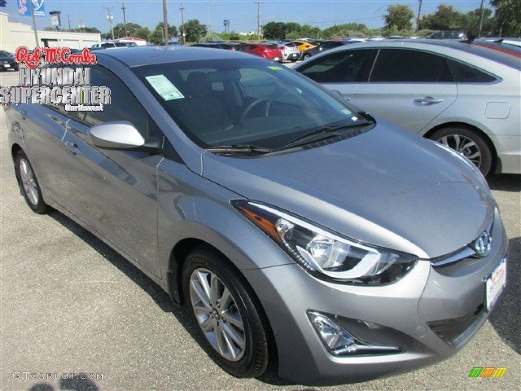 2015 Elantra SE Sedan - Titanium Gray Metallic / Gray photo #1