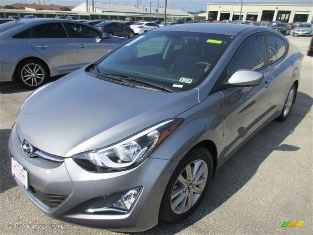 2015 Elantra SE Sedan - Titanium Gray Metallic / Gray photo #2