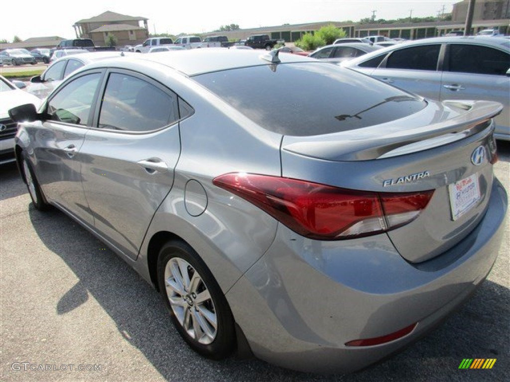 2015 Elantra SE Sedan - Titanium Gray Metallic / Gray photo #3