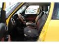 Black/Marrone (Black/Brown) 2014 Fiat 500L Trekking Interior Color