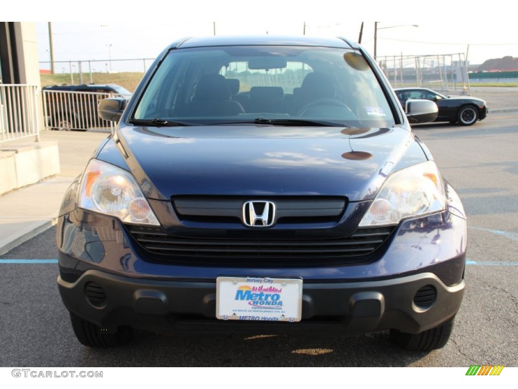 2007 CR-V LX 4WD - Royal Blue Pearl / Black photo #2