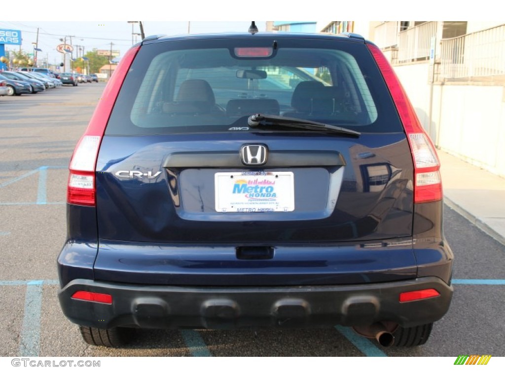 2007 CR-V LX 4WD - Royal Blue Pearl / Black photo #5