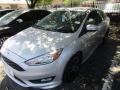 2015 Ingot Silver Metallic Ford Focus SE Sedan  photo #2