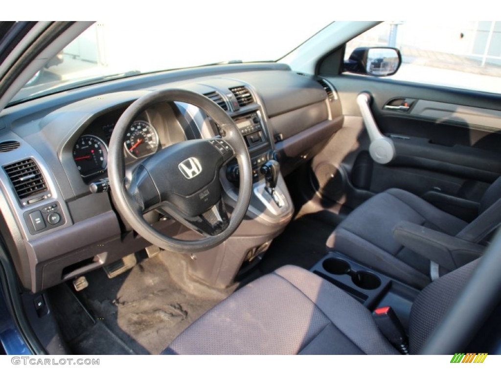 Black Interior 2007 Honda CR-V LX 4WD Photo #105967275