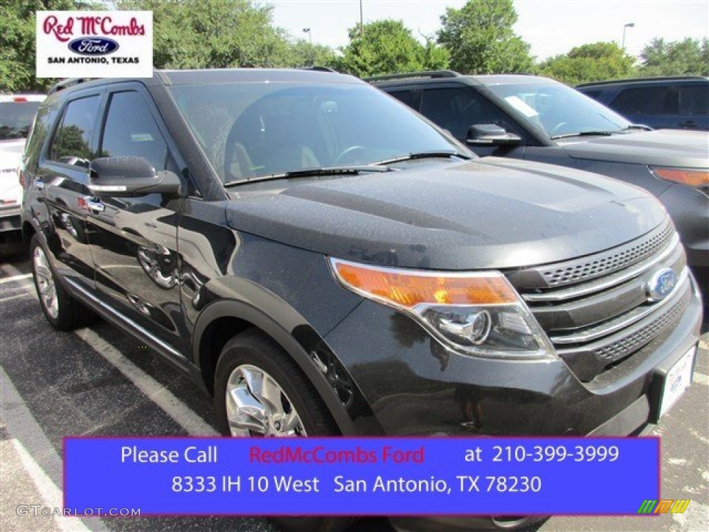 2015 Explorer Limited - Tuxedo Black / Charcoal Black photo #1