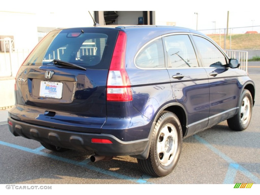 2007 CR-V LX 4WD - Royal Blue Pearl / Black photo #18