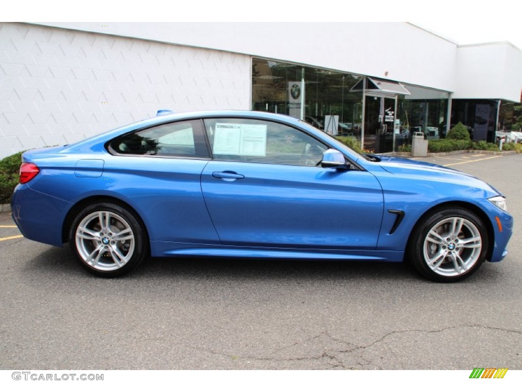 Estoril Blue Metallic 2015 BMW 4 Series 435i xDrive Coupe Exterior Photo #105967857