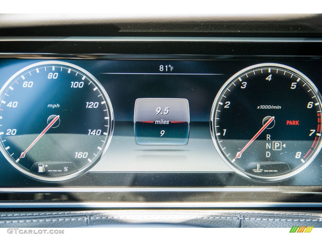 2015 Mercedes-Benz S 550 Sedan Gauges Photo #105968067