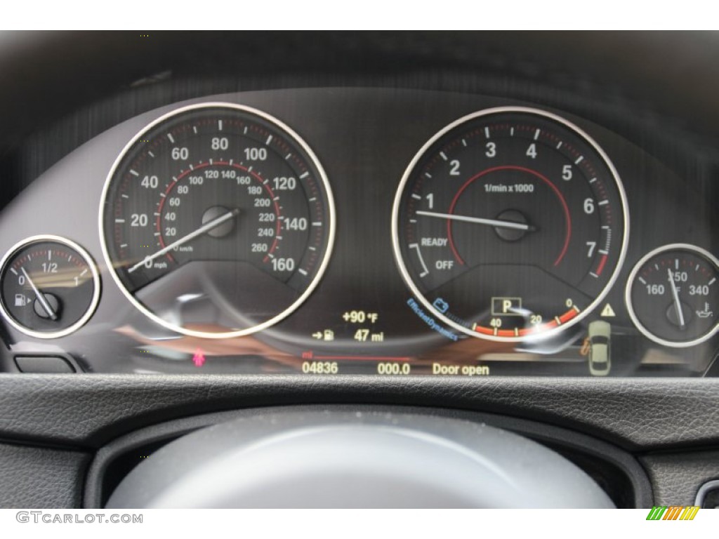 2015 BMW 4 Series 435i xDrive Coupe Gauges Photo #105968325