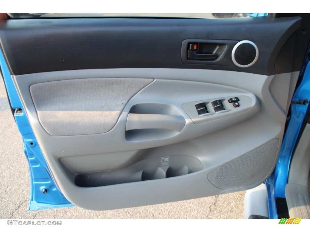 2006 Tacoma V6 Double Cab 4x4 - Speedway Blue / Graphite Gray photo #6