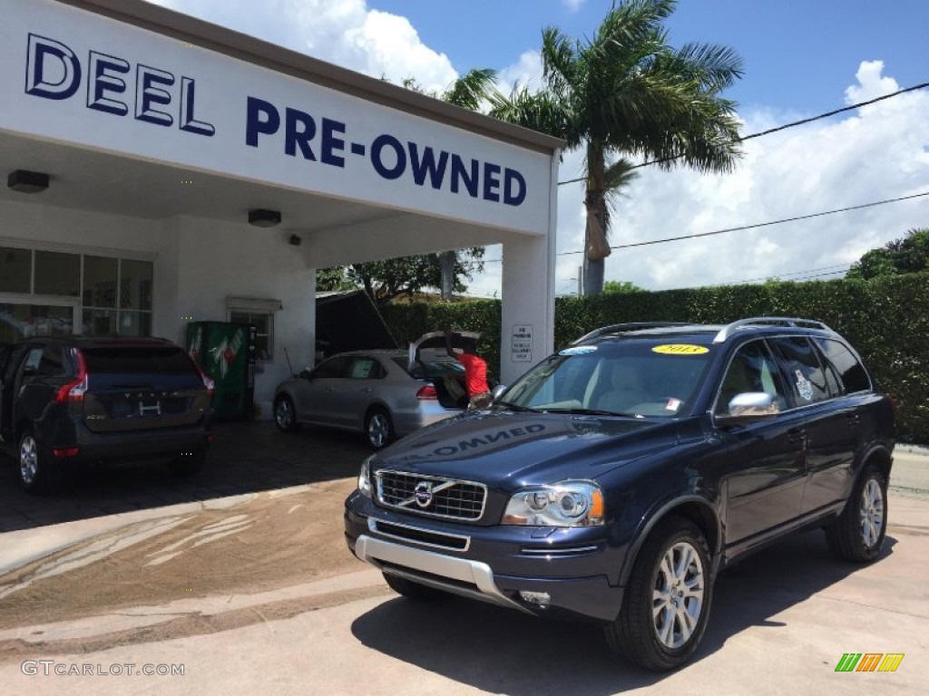 2013 XC90 3.2 - Caspian Blue Metallic / Beige photo #1