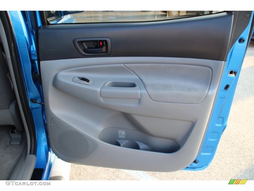 2006 Tacoma V6 Double Cab 4x4 - Speedway Blue / Graphite Gray photo #21