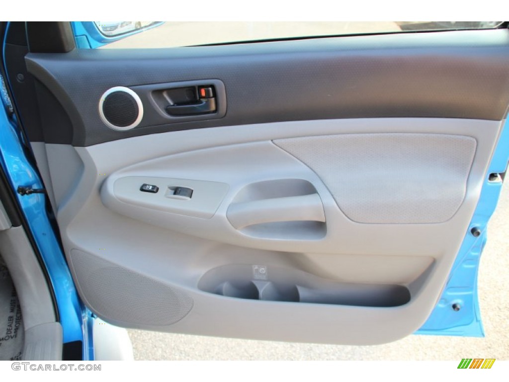 2006 Tacoma V6 Double Cab 4x4 - Speedway Blue / Graphite Gray photo #23