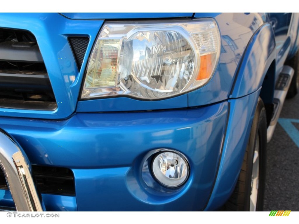 2006 Tacoma V6 Double Cab 4x4 - Speedway Blue / Graphite Gray photo #26