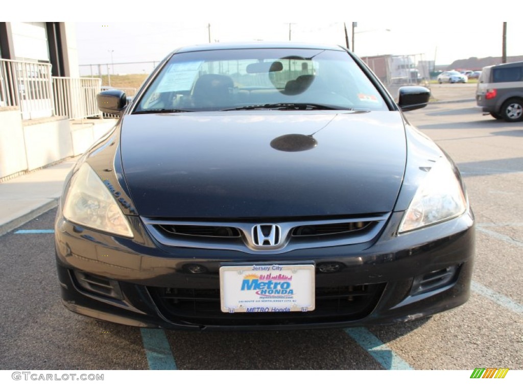 2006 Accord EX Coupe - Nighthawk Black Pearl / Black photo #2