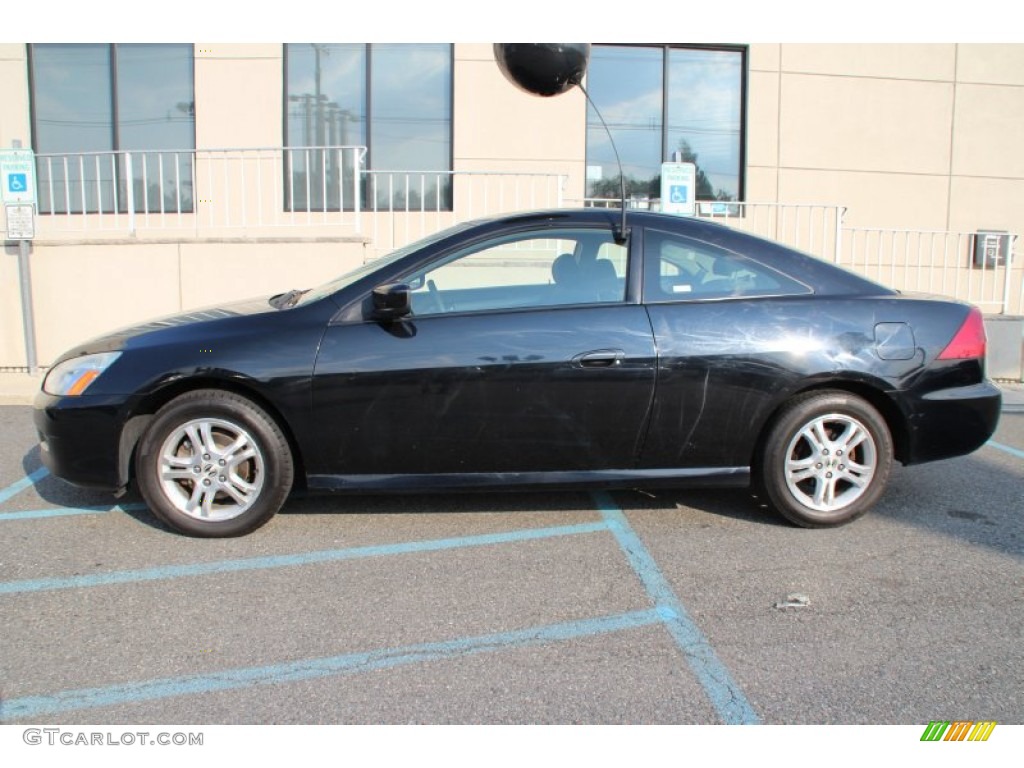2006 Accord EX Coupe - Nighthawk Black Pearl / Black photo #3