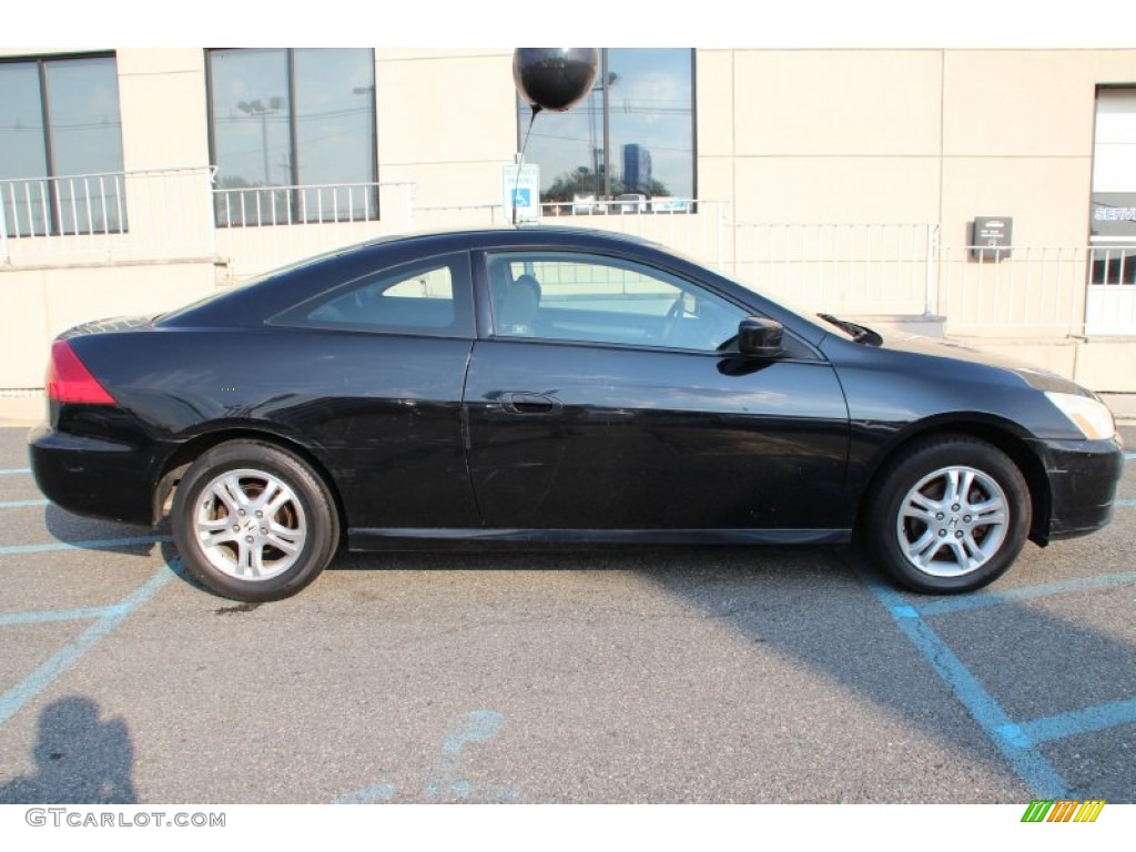 2006 Accord EX Coupe - Nighthawk Black Pearl / Black photo #19