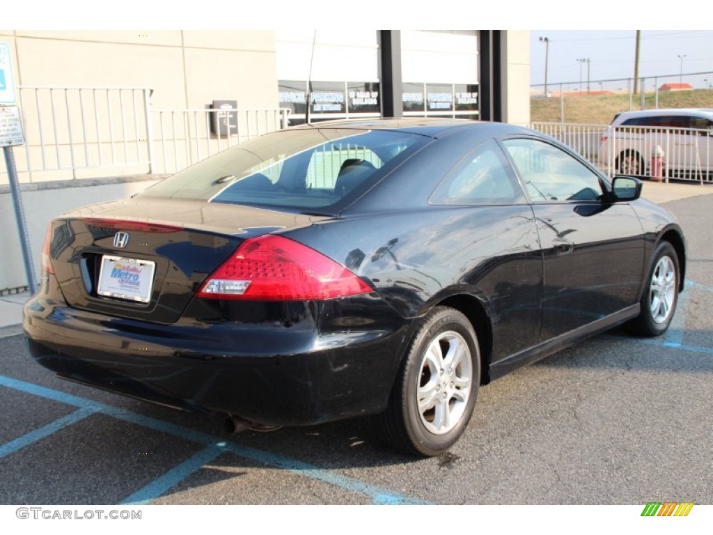 2006 Accord EX Coupe - Nighthawk Black Pearl / Black photo #20