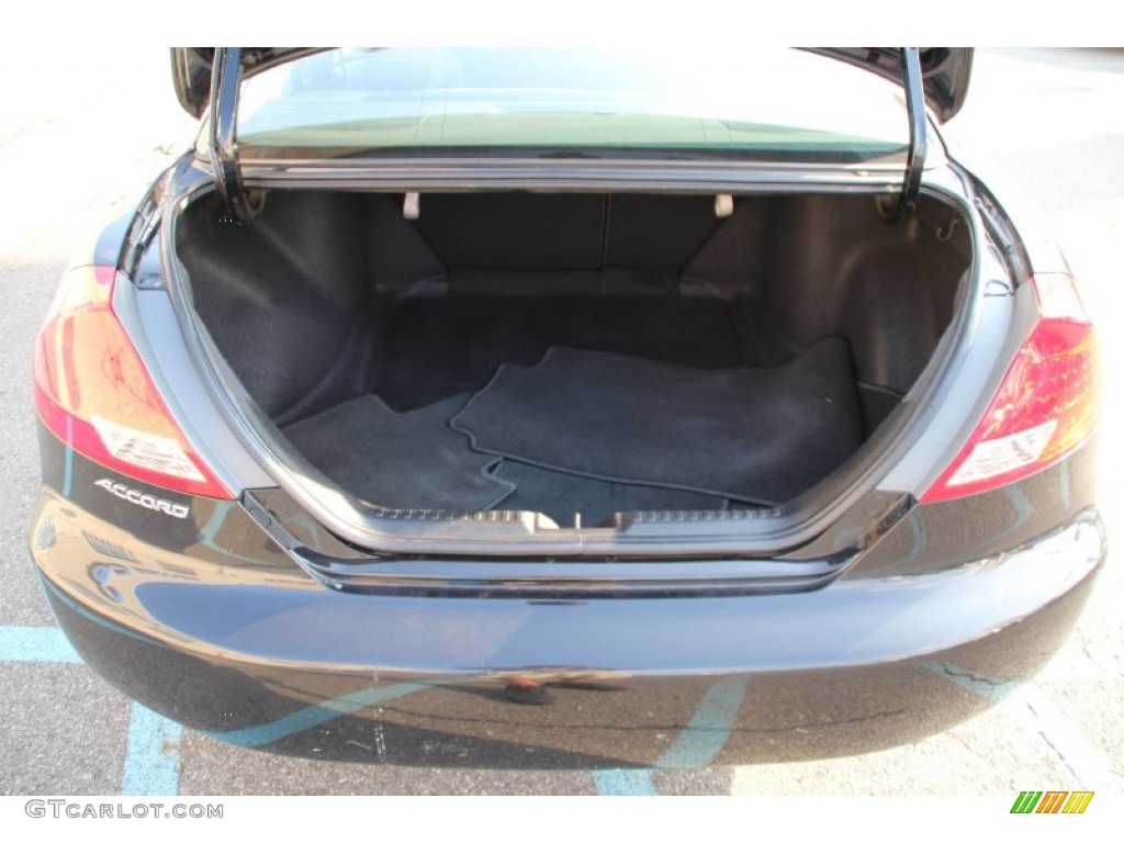 2006 Accord EX Coupe - Nighthawk Black Pearl / Black photo #21