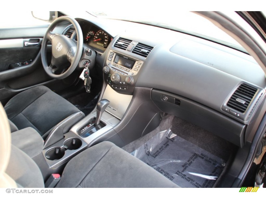 2006 Accord EX Coupe - Nighthawk Black Pearl / Black photo #25