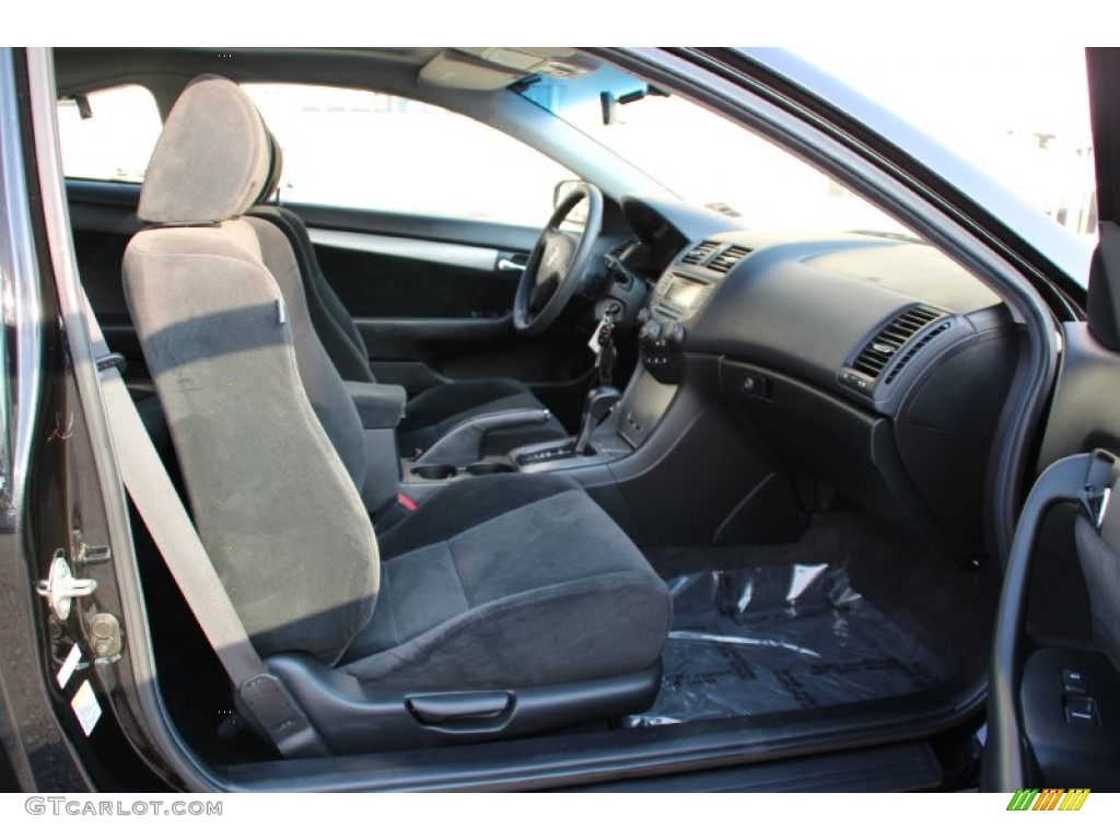 2006 Accord EX Coupe - Nighthawk Black Pearl / Black photo #26