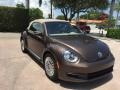 2013 Toffee Brown Metallic Volkswagen Beetle 2.5L Convertible  photo #7