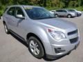 2010 Silver Ice Metallic Chevrolet Equinox LS  photo #5