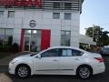 Pearl White - Altima 2.5 S Photo No. 8