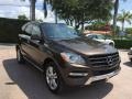 Dakota Brown Metallic 2013 Mercedes-Benz ML 350 4Matic Exterior