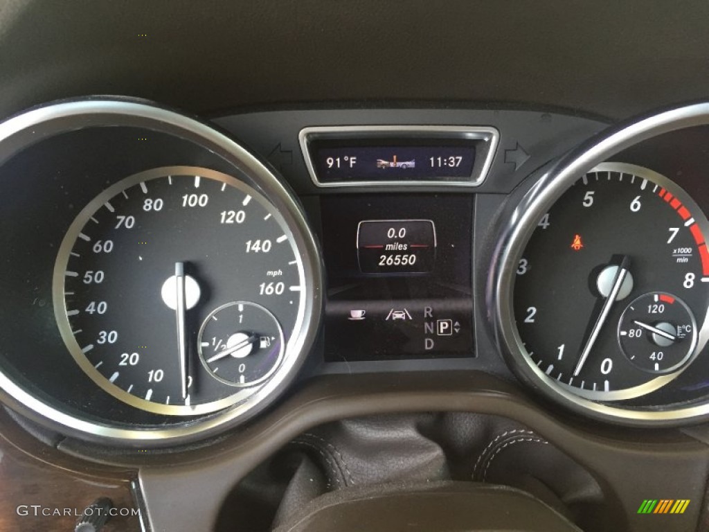 2013 ML 350 4Matic - Dakota Brown Metallic / Almond Beige photo #16