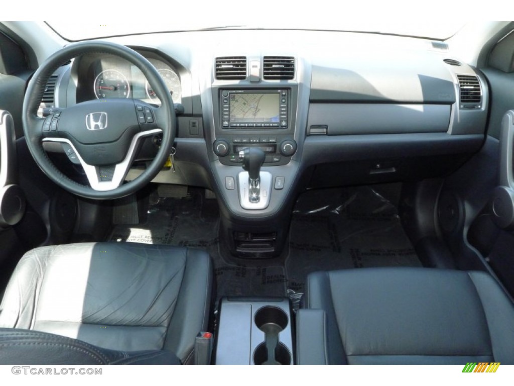Black Interior 2008 Honda CR-V EX-L 4WD Photo #105972958