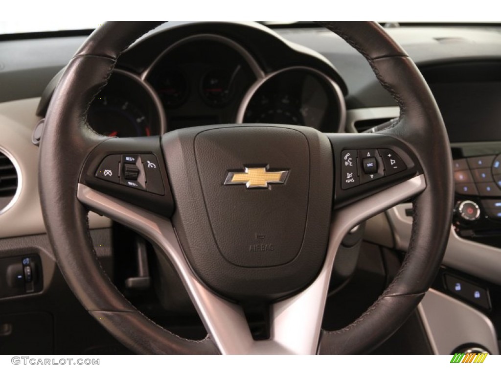 2013 Cruze ECO - Black Granite Metallic / Medium Titanium photo #6