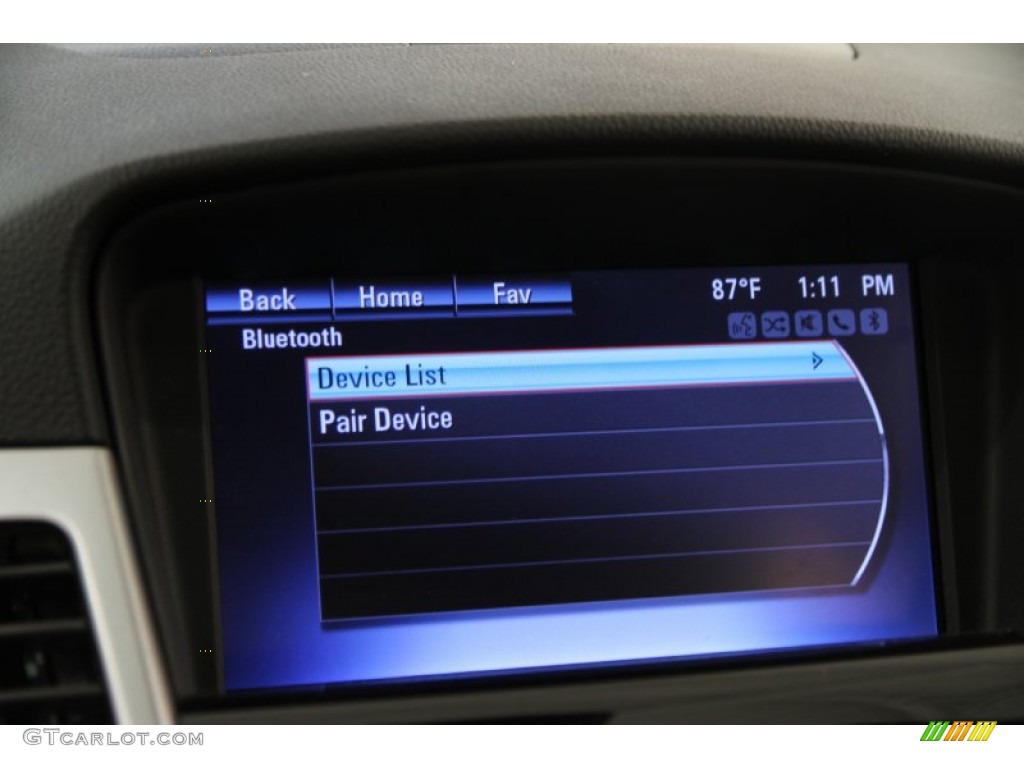 2013 Cruze ECO - Black Granite Metallic / Medium Titanium photo #10