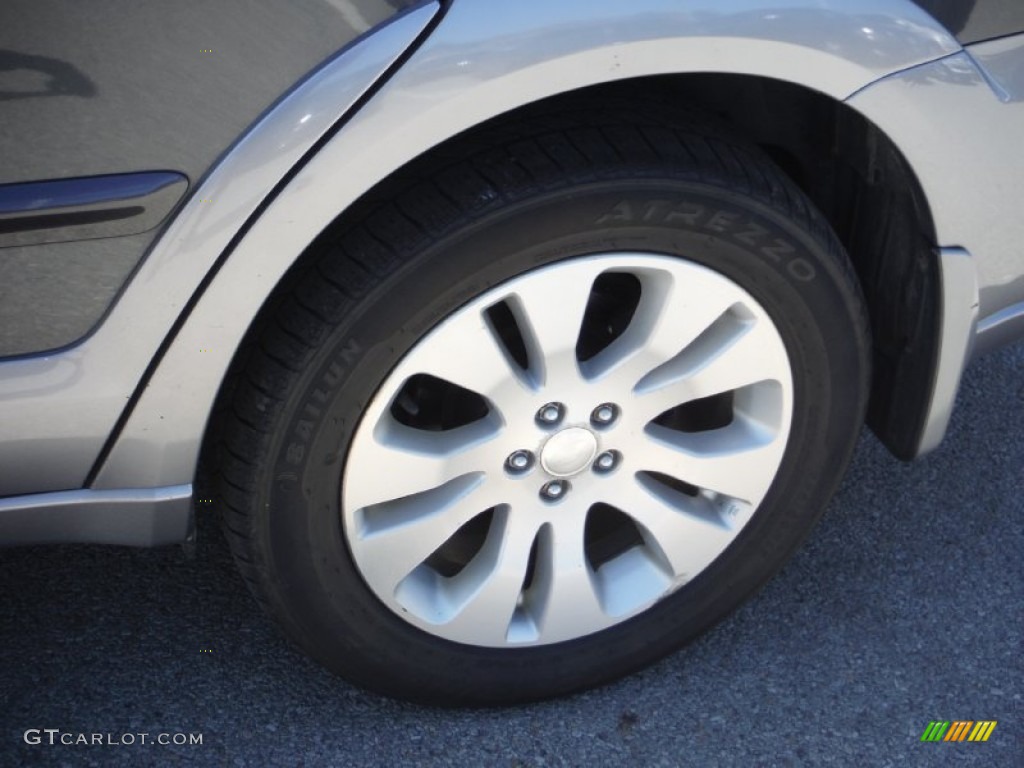 2009 Outback 2.5i Limited Wagon - Diamond Gray Metallic / Off Black photo #4