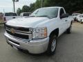 Summit White - Silverado 2500HD WT Regular Cab 4x4 Photo No. 2