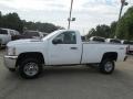 Summit White - Silverado 2500HD WT Regular Cab 4x4 Photo No. 3