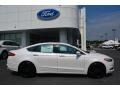 2016 White Platinum Tri-Coat Metallic Ford Fusion SE  photo #2