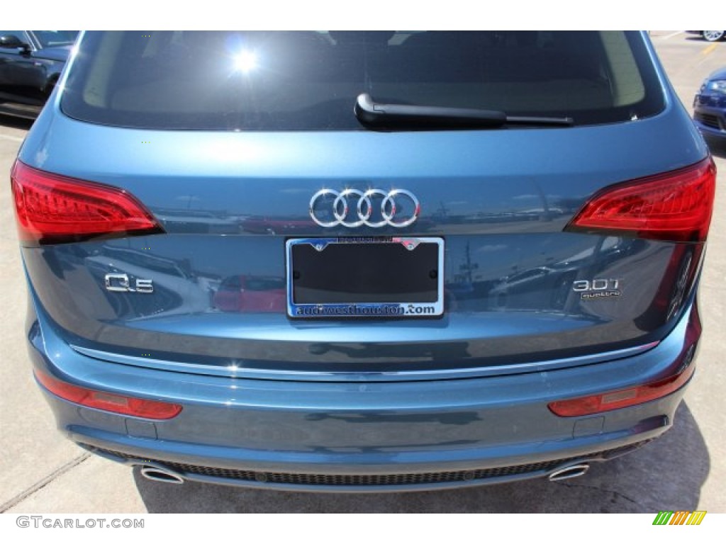 2016 Q5 3.0 TFSI Premium Plus quattro - Utopia Blue Metallic / Pistachio Beige photo #7