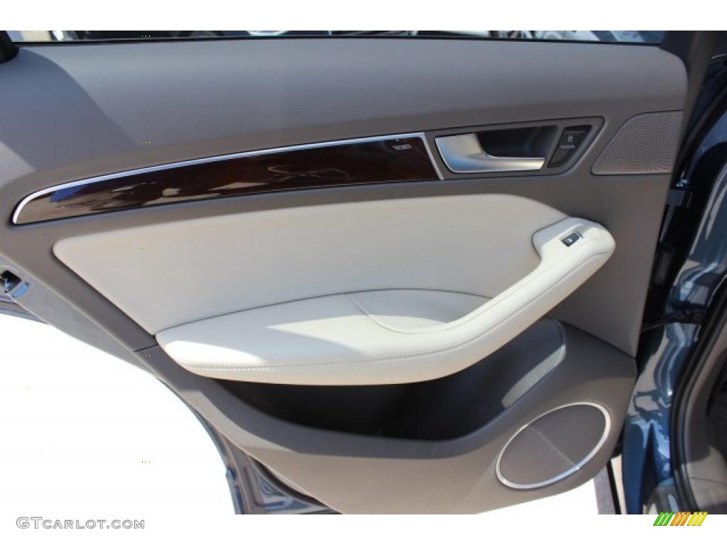 2016 Q5 3.0 TFSI Premium Plus quattro - Utopia Blue Metallic / Pistachio Beige photo #35