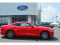 2015 Race Red Ford Mustang EcoBoost Coupe  photo #2